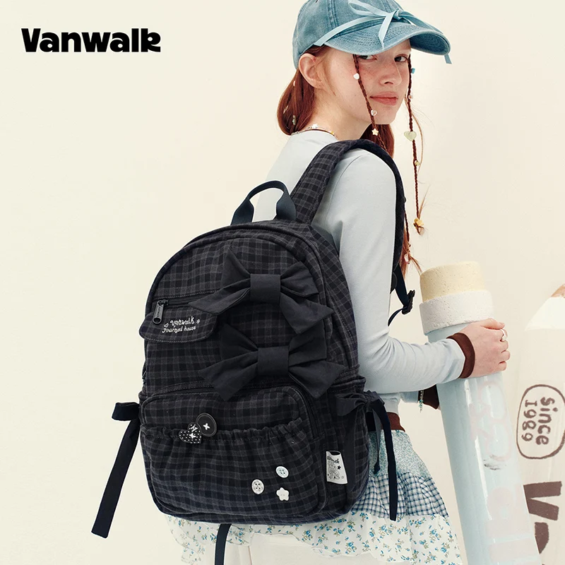vanwalk Adorable Handmade Notebook House Series Backpack v3031 - Image 2