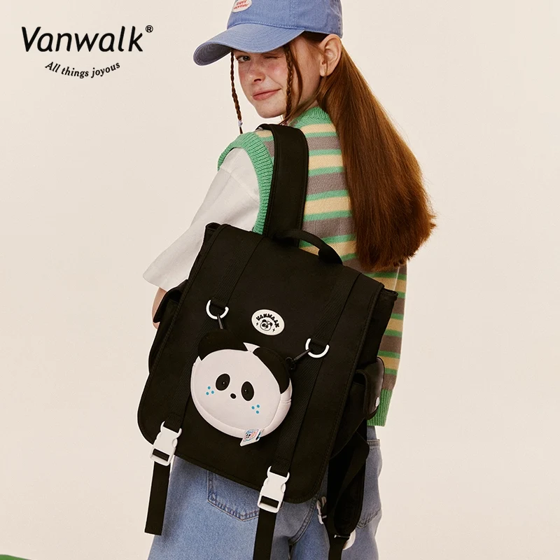 Vanwalk Multiple Pockets FUN MARKET backpack V2788