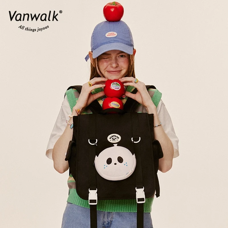 Vanwalk Multiple Pockets FUN MARKET backpack V2788 - Image 2