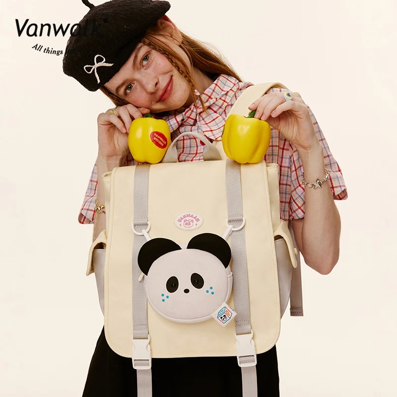 Vanwalk Multiple Pockets FUN MARKET backpack V2788 - Image 3