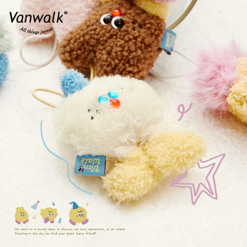 Vanwalk cute design Mao Monster bag accessory K415 - Image 4