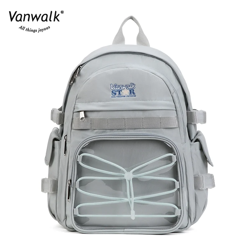 Vanwalk Multiple Pockets  Lucky Star backpack V2888 - Image 8