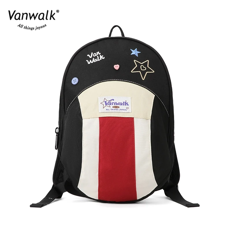 Vanwalk Fashion Streetwear Lucky Star Backpack V2880 - Image 11