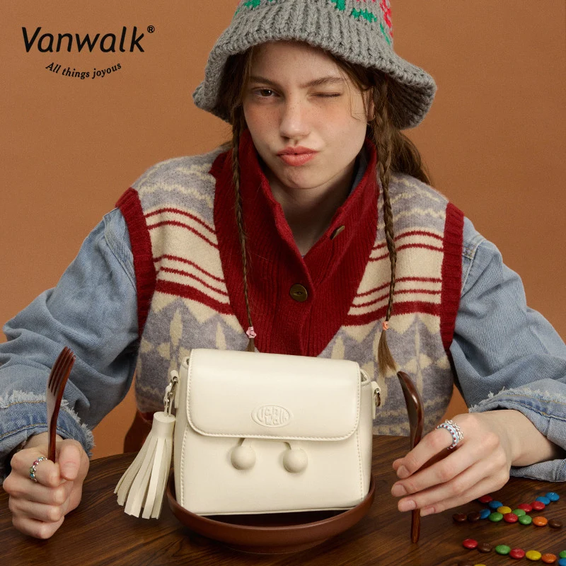 Vanwalk Water-Resistant Christmas Series Crossbody Bag V2874 - Image 4