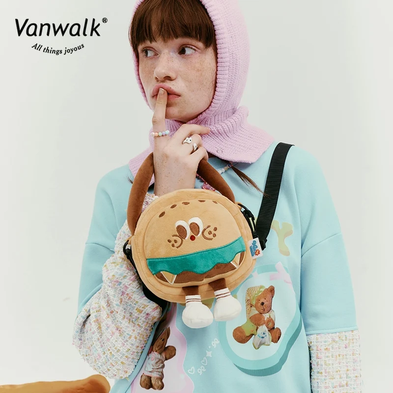 Vanwalk  Water-Resistant  Bread House  Crossbody Bag V2530 - Image 2