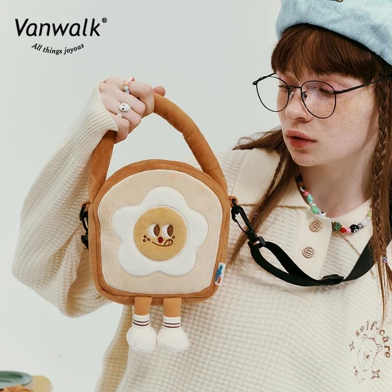 Vanwalk  Water-Resistant  Bread House  Crossbody Bag V2530 - Image 3
