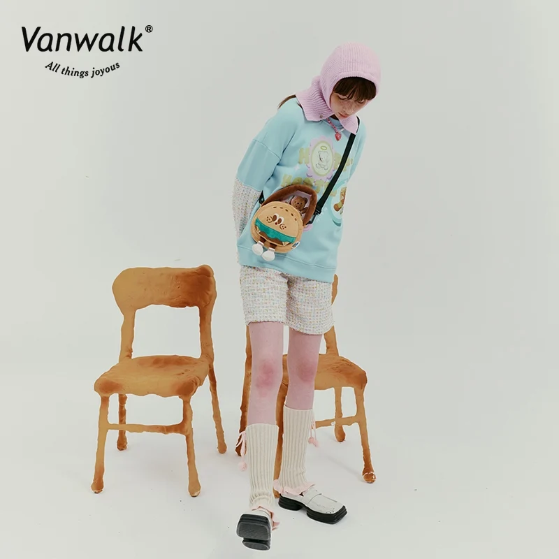 Vanwalk  Water-Resistant  Bread House  Crossbody Bag V2530 - Image 5