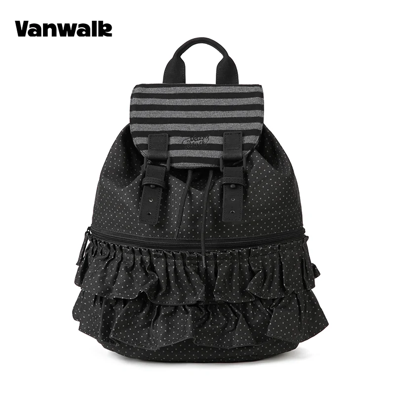 VANWALK Cute Design Lovely Note Student Backpack v2904 - Image 16