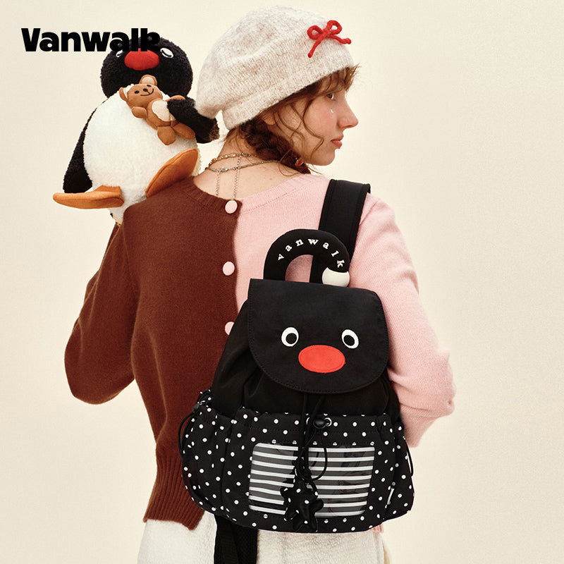 VANWALK Cute Design Pingu Series Backpack v2980 - Image 4