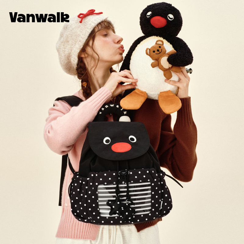 VANWALK Cute Design Pingu Series Backpack v2980 - Image 6