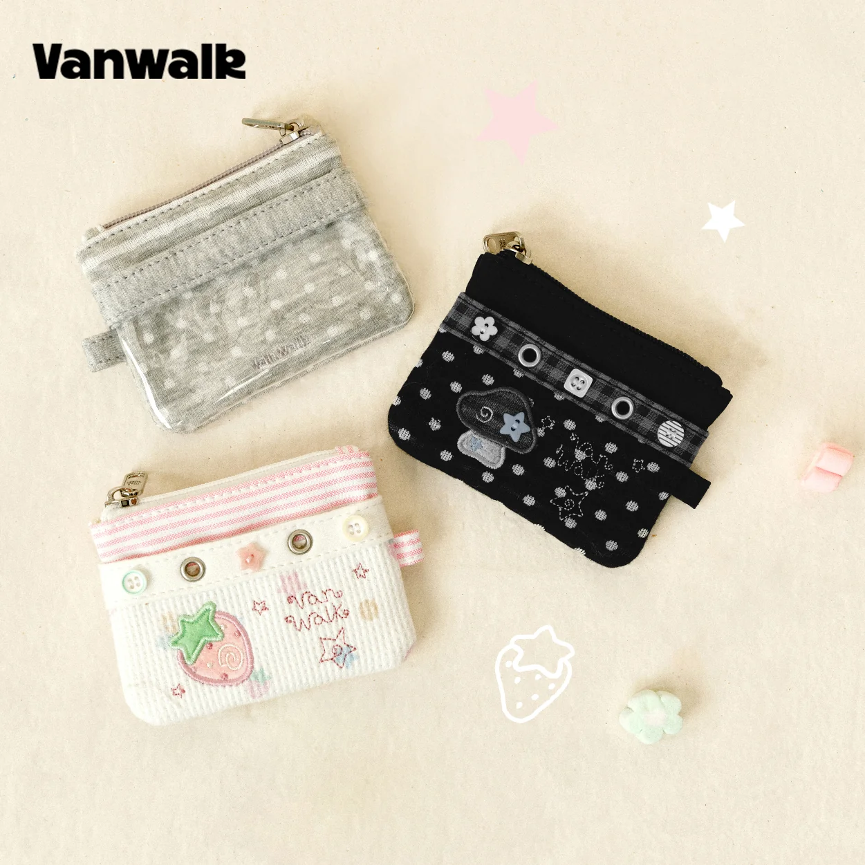Vanwalk Cute Original Gulugulu Series Coin Purse vs100 - Image 7