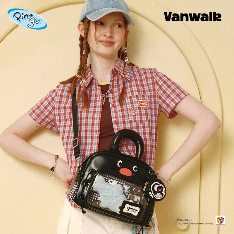 Vanwalk Cute Pain Bag Pingu Collaboration Series V2927 - Image 5