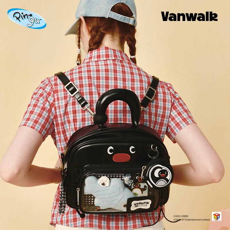Vanwalk Cute Pain Bag Pingu Collaboration Series V2927 - Image 6
