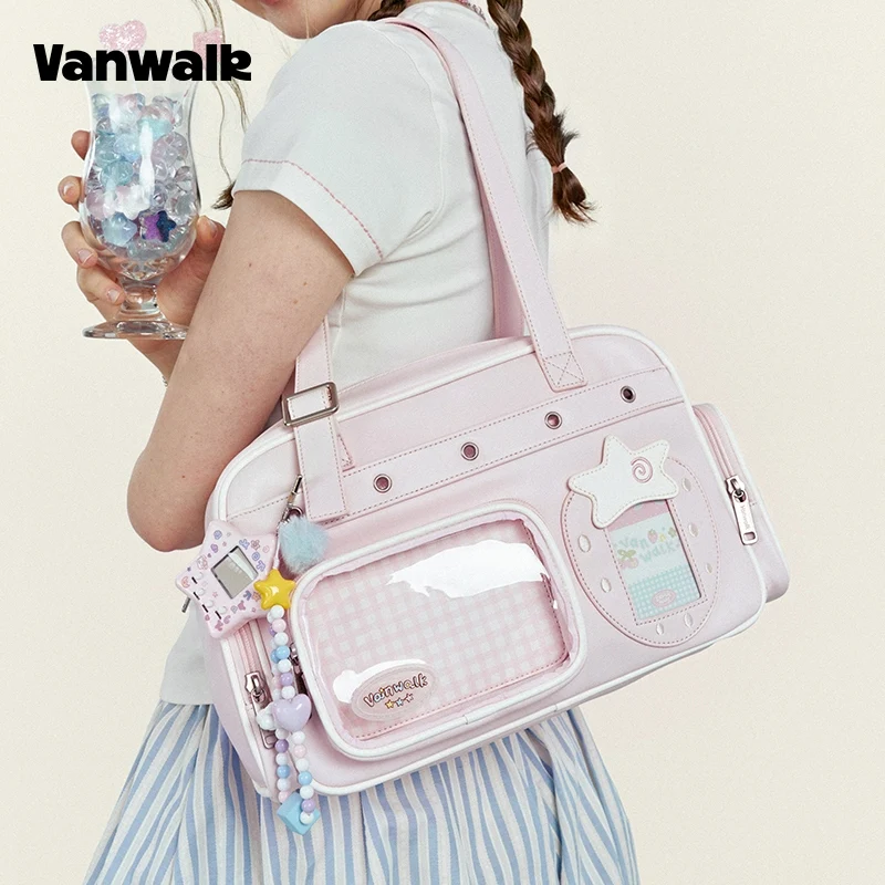 VANWALK Large Capacity Fruit Power Shoulder Bag V2968 - Image 5