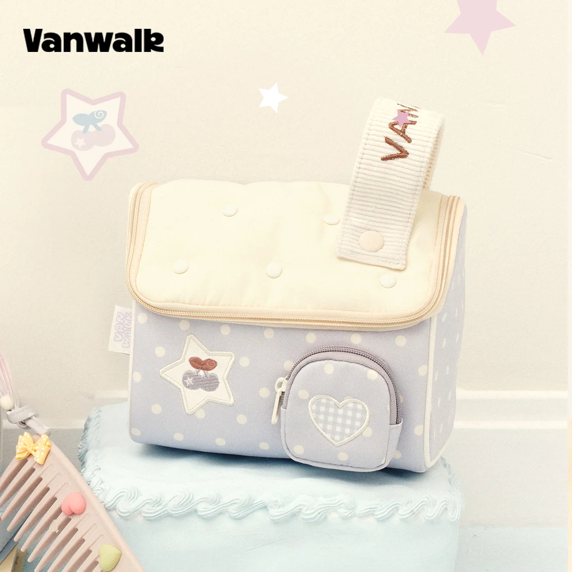 VANWALK Handmade Notebook Shop Series Makeup Bag vs97 - Image 4