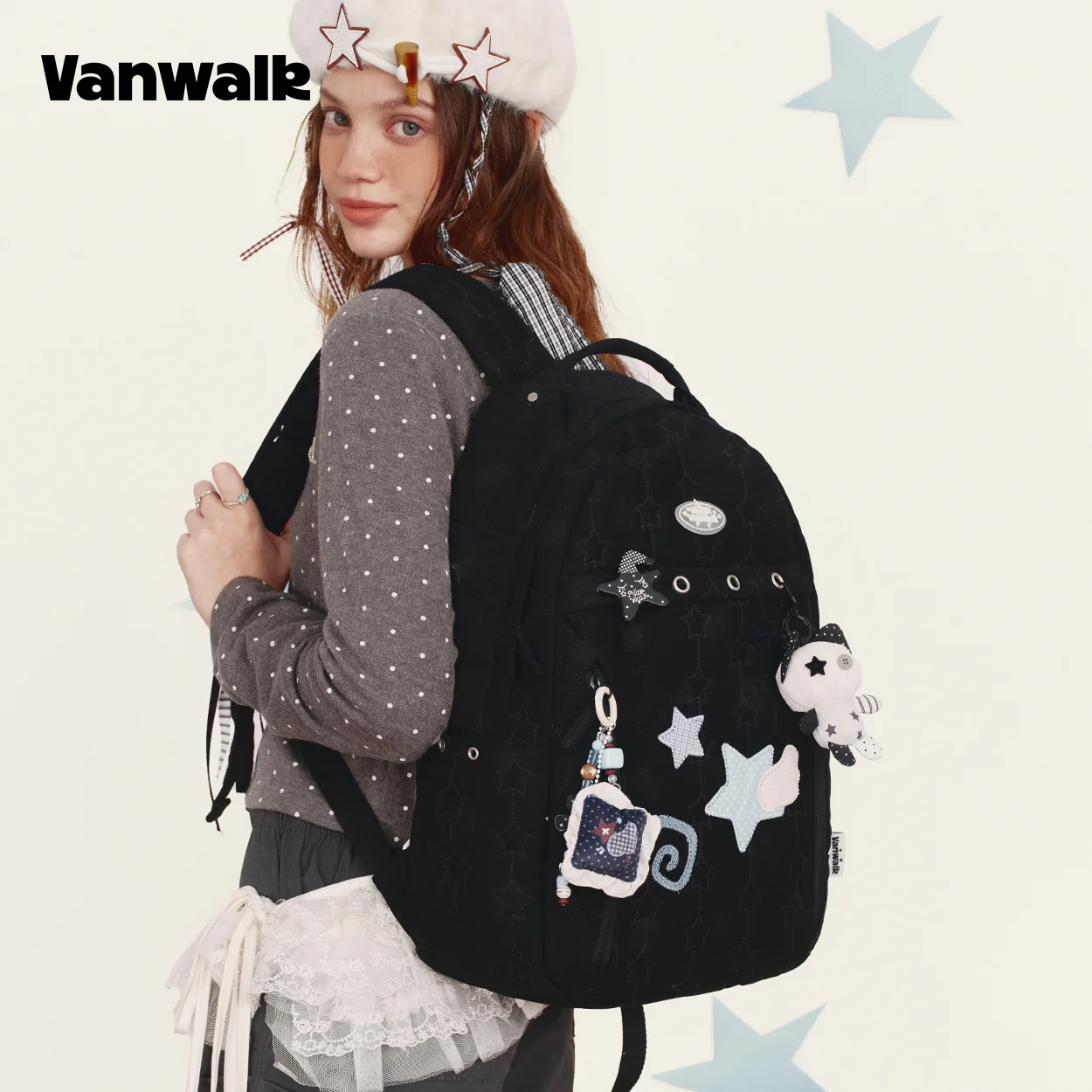vanwalk January Lucky Pony Series Backpack V3009 - Image 10