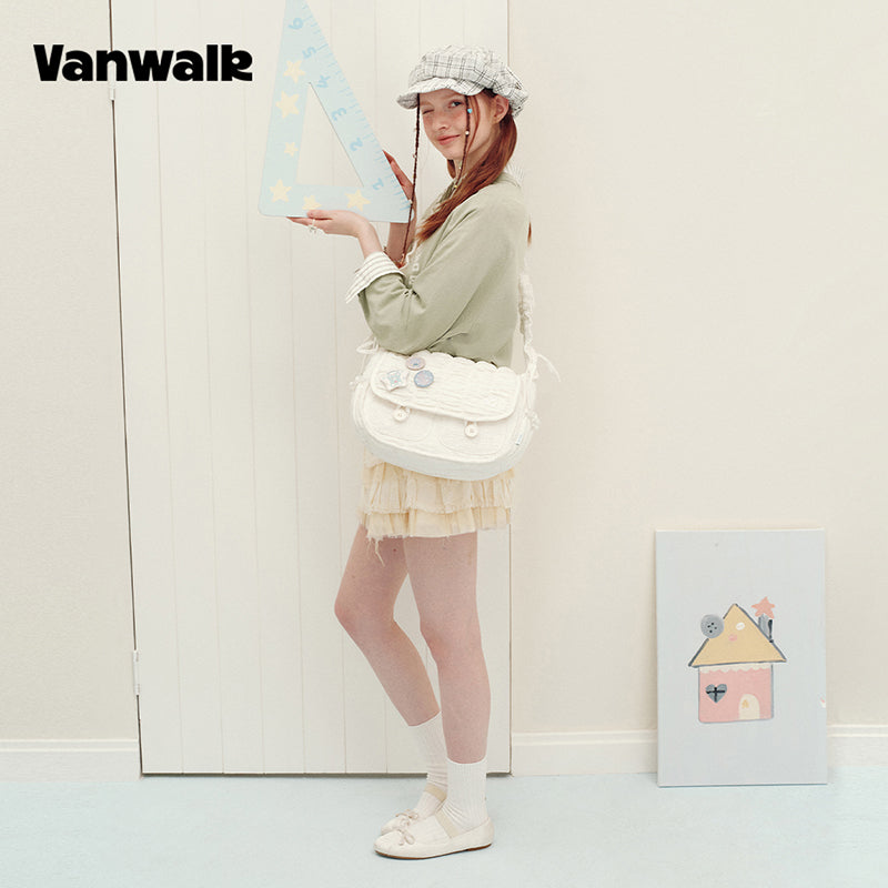 VANWALK Journal House Series Original Shoulder Bags Handbag V3021 - Image 3