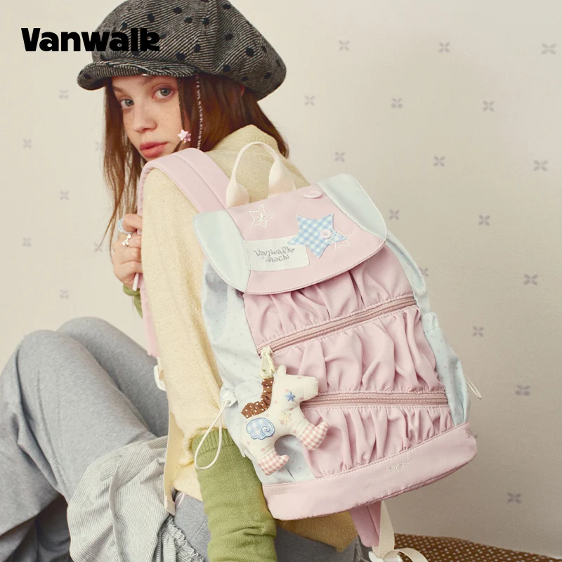 VANWALK Large Capacity Handbag Student Backpack V2997 - Image 6