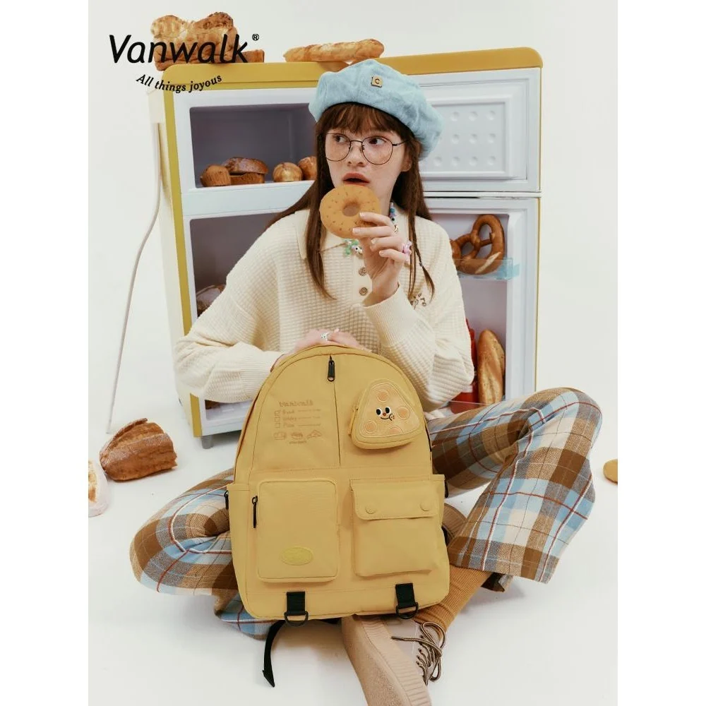 Vanwalk Water-Resistant Bread House Backpack V2526