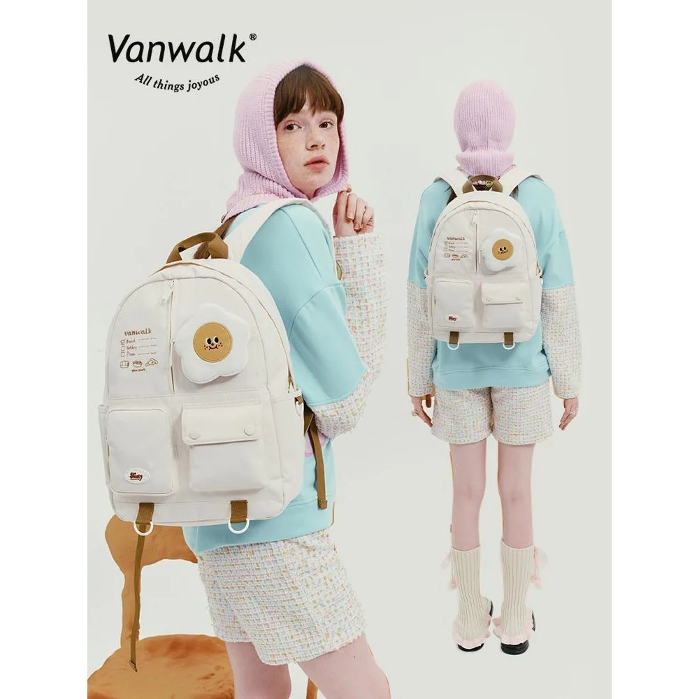 Vanwalk Water-Resistant Bread House Backpack V2526 - Image 2