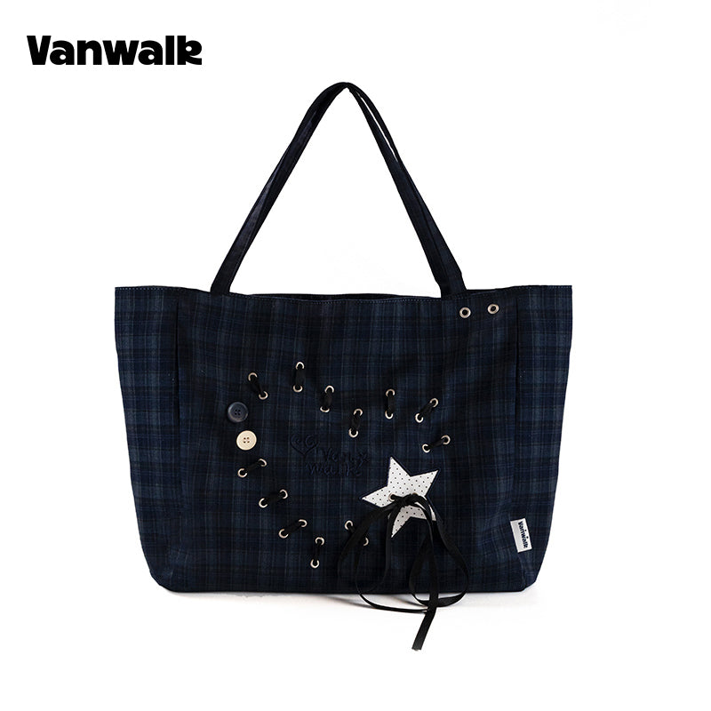 vanwalk Large Capacity Planner House Series Shoulder Bag v3017 - Image 8