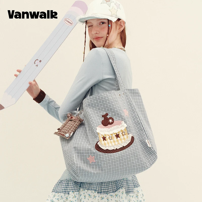 vanwalk Large Capacity Planner House Series Shoulder Bag v3018 - Image 5