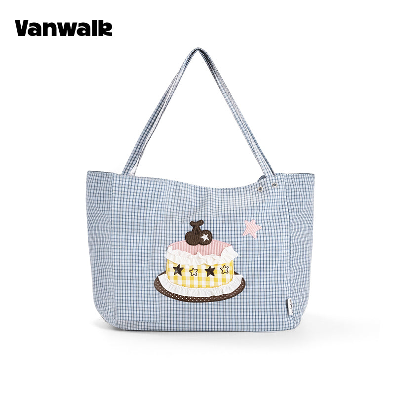 vanwalk Large Capacity Planner House Series Shoulder Bag v3018 - Image 7