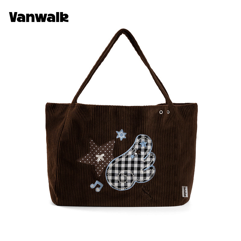 vanwalk Large Capacity Planner House Series Shoulder Bag v3018 - Image 9