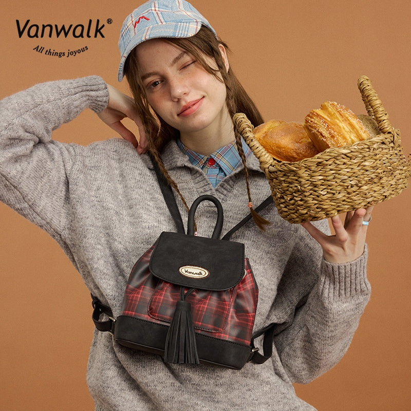 Vanwalk Fashion Pizza mini backpack V2879 - Image 2