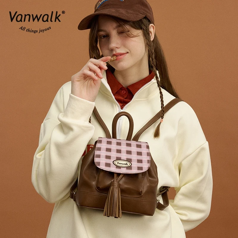 Vanwalk Fashion Pizza mini backpack V2879 - Image 3