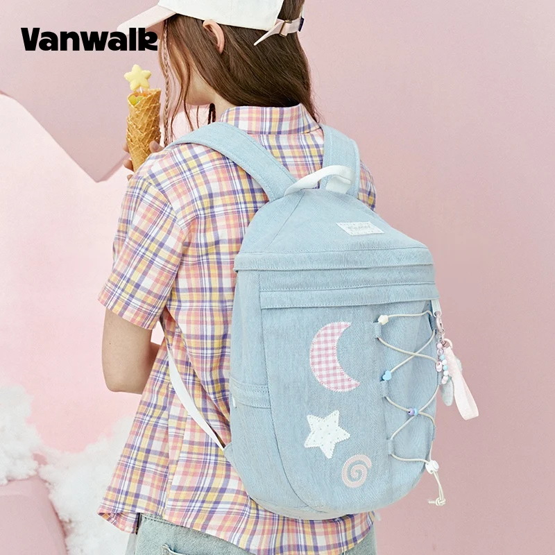 VANWALK Lightweight Moonlight Park Backpack v2943 - Image 4