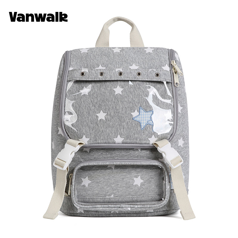 Vanwalk Multiple Pockets January Lucky Pony Series backpack V3007 - Image 9