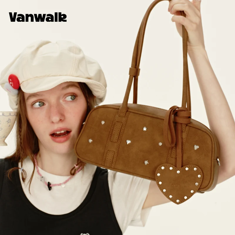 VANWALK Niche lovely note Shoulder Bag v2895 - Image 6