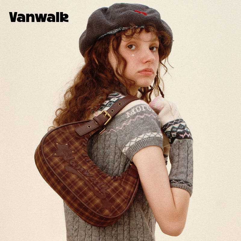 VANWALK Pinecone Tribe Series Original Shoulder Bags Handbag V2985 - Image 3