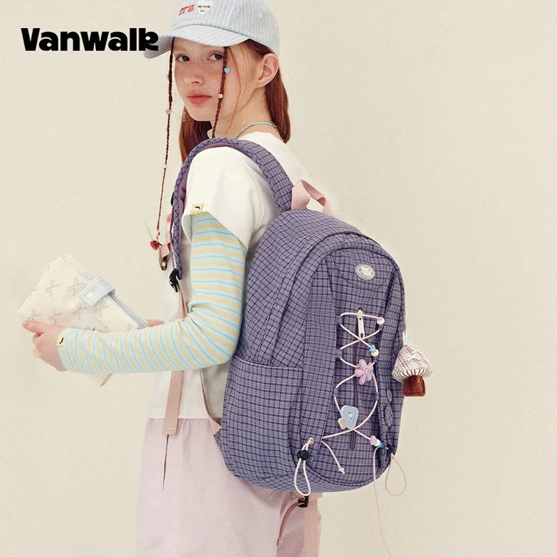 VANWALK Planner House Large-Capacity Book Backpack v3024 - Image 3