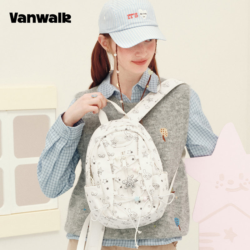 VANWALK Planner House Lightweight Mini Backpack v3030 - Image 2