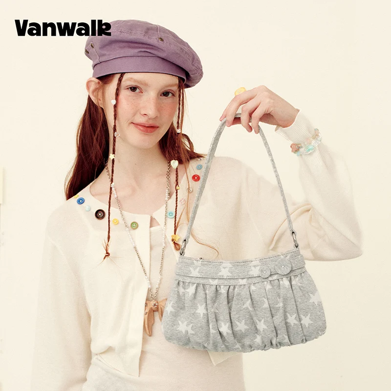 VANWALK Planner House Pleated Underarm Bag v3020 - Image 2