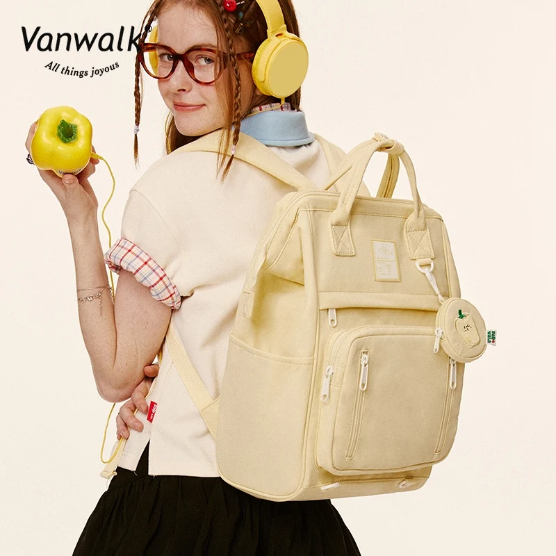 Vanwalk Water-Resistant FUN MARKET backpack V2810 - Image 3