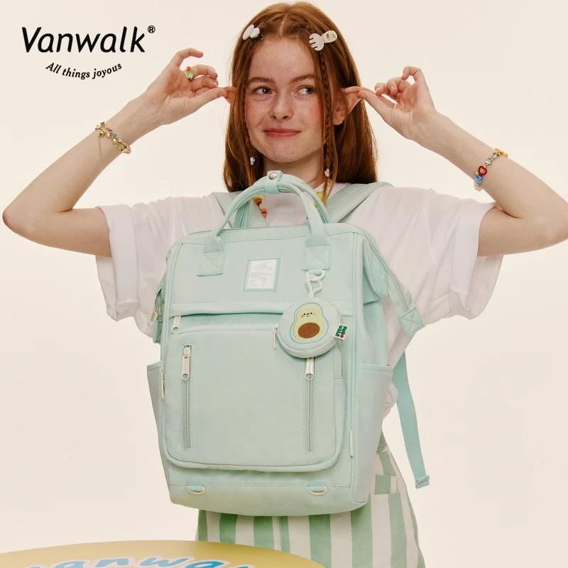 Vanwalk Water-Resistant FUN MARKET backpack V2810 - Image 7
