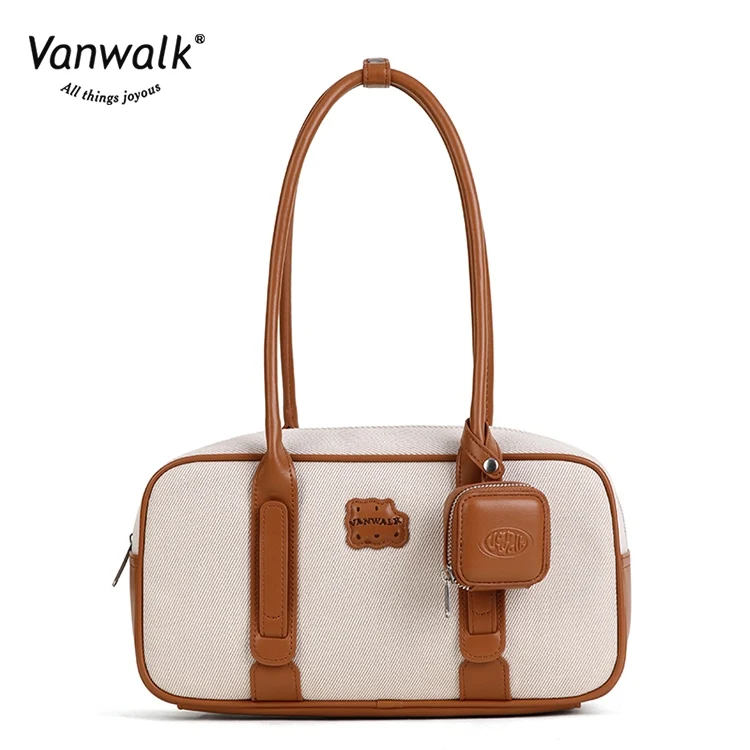 Vanwalk Water-Resistant Pizza shoulder bag V2878 - Image 4