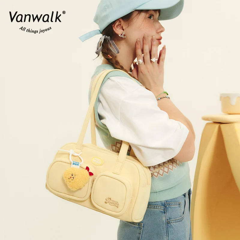Vanwalk  Water-Resistant Summer Afternoon Tea  Shoulder Bag V2629 - Image 5