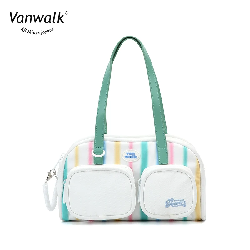 Vanwalk  Water-Resistant Summer Afternoon Tea  Shoulder Bag V2629 - Image 8