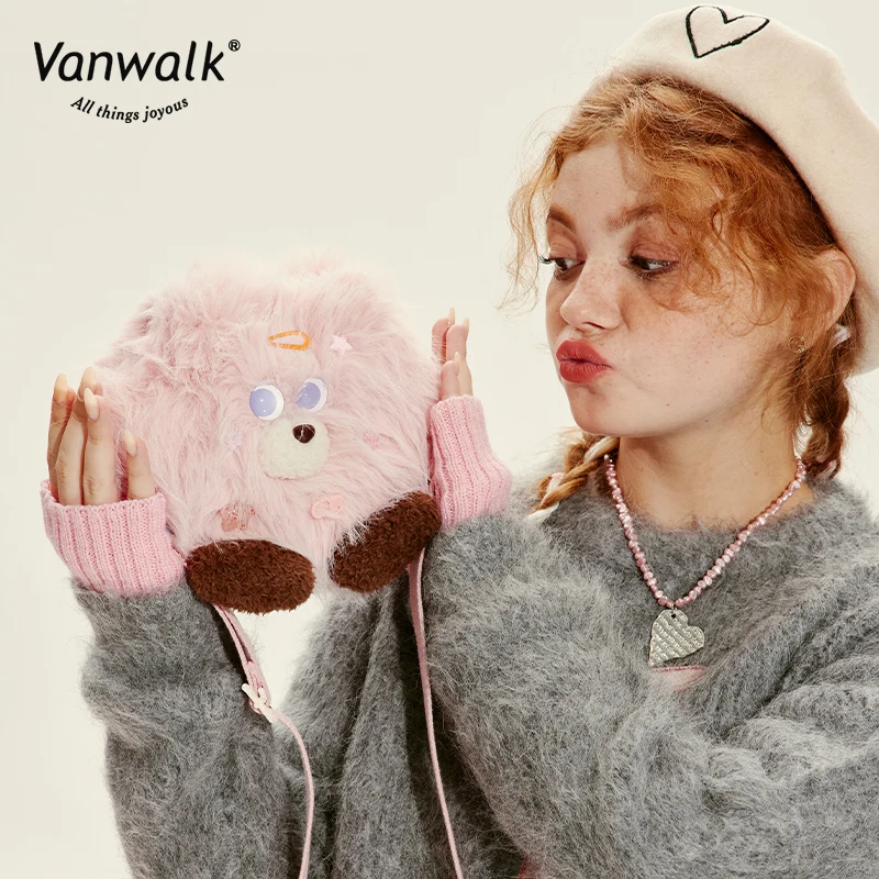 Vanwalk Fashion Mao Monster  Crossbody Bag V2717 - Image 2
