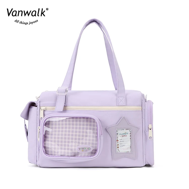 Vanwalk Water-Resistant Multi-Pockets Lucky Star Crossbody Bag V2887 - Image 10