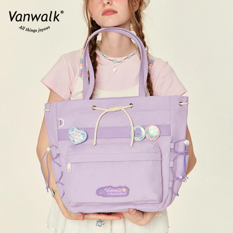 Vanwalk Spacious Bubble Island shoulder bag V2823 - Image 2