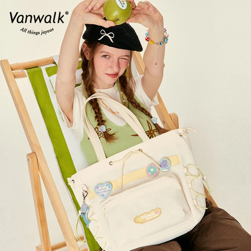 Vanwalk Spacious Bubble Island shoulder bag V2823 - Image 4